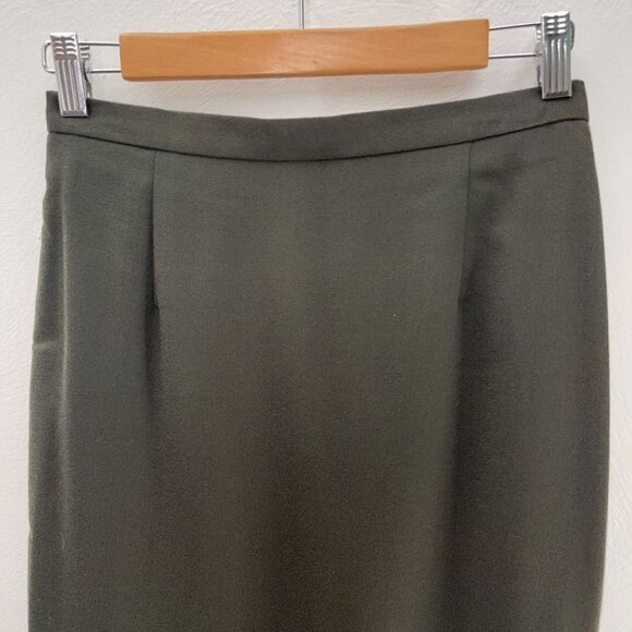 Lew Magram Size 8 90s Equestrian-Style Suit w Hi-Lo Jacket & Knee Skirt w Slit - Picture 8 of 16